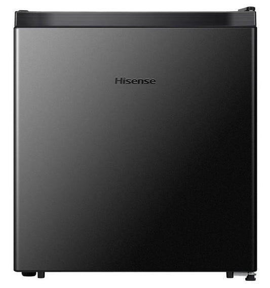 Hisense Single Door Mini Refrigerator, Black, 1.6 Cu Ft - WMS017M6XBE