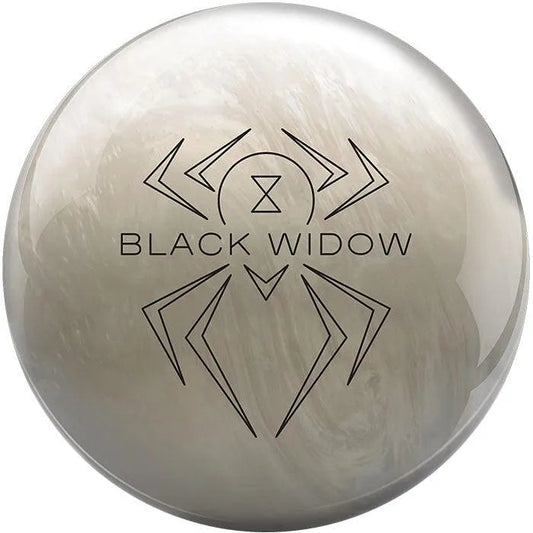 Hammer Bowling Ball, White Pearl, 12-lbs, 13-lbs, 14-lbs, 15-lbs, 16-lbs - Black Widow Ghost