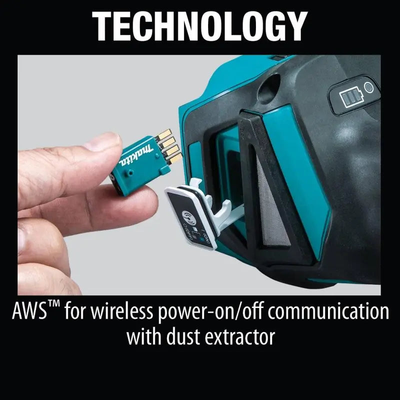 Makita 18V LXT 4-1/2 / 5 in Cut-Off/Angle Grinder With Electric Brake And AWS Bare Tool - XAG17ZU