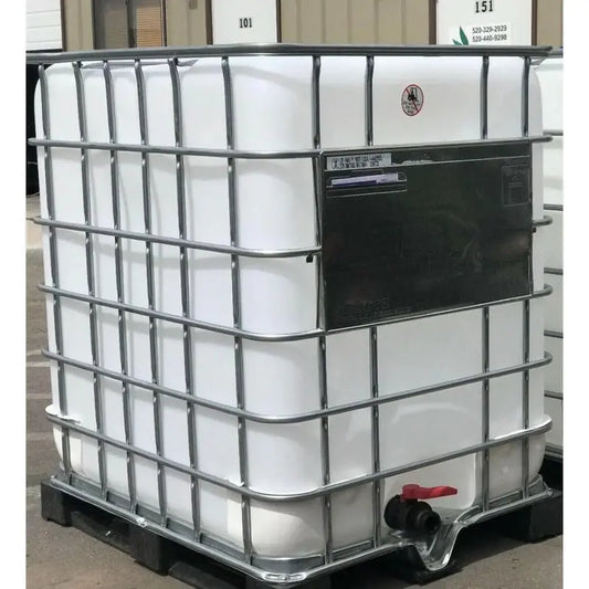 Schutz 330-Gallon Food-Grade IBC Tank - Certified For Drinking Water And Rain Harvesting