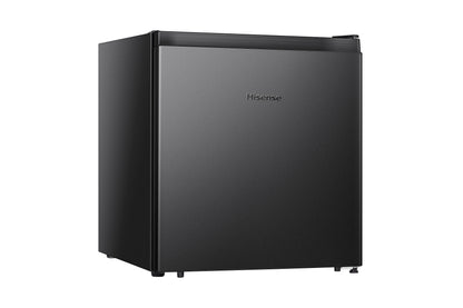 Hisense Single Door Mini Refrigerator, Black, 1.6 Cu Ft - WMS017M6XBE