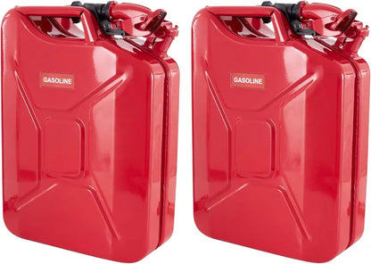 CARB Jerry Can With Spout, 5.3 Gallon (20L), Red