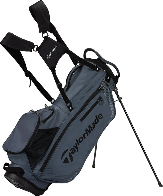 TaylorMade Golf Bag, Charcoal, 4.5 lbs, 8-Way Top - 2023 Pro Stand