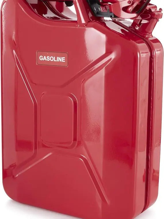 CARB Jerry Can With Spout, 5.3 Gallon (20L), Red